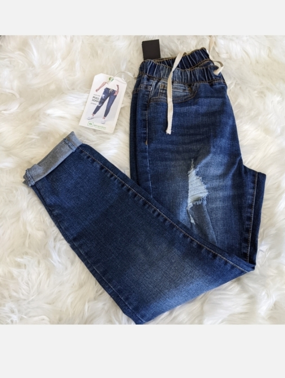 Celebrity Pink Dark Blue Jeans